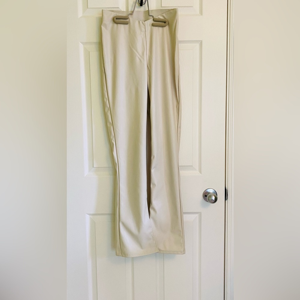Pleather split hem pants - Picture 8 of 9